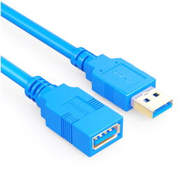 山澤 UK 650 USB 3.0高速延長線 5米藍色線材，為電腦擴展注入強勁動力